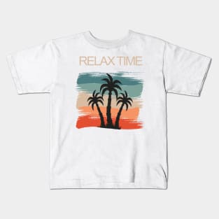 Relax Time vor Vacation in Summer Kids T-Shirt